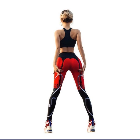 alien outfitters Pants - NEW punk rock lingerie illusion leggings yoga wire
